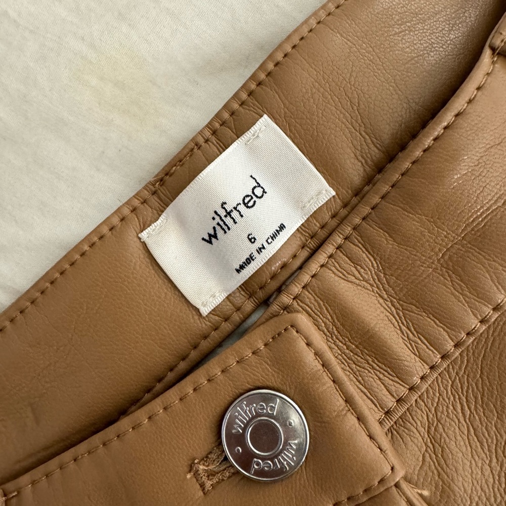 ARITZIA Melina Leather Pants